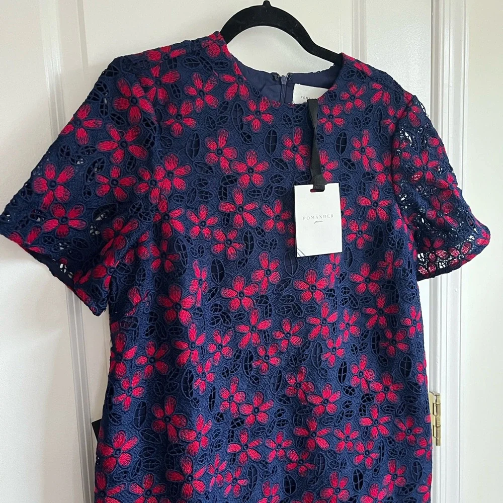 Pomander Place Midnight Floral Lace Seraphina Dress - Tuckernuck - Picture 7 of 7